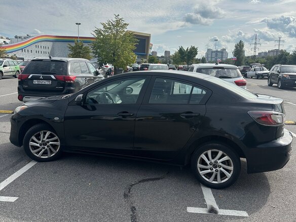 2012 Mazda 3 II (BL) Рестайлинг, чёрный - вид 7