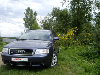 2003 Audi A6 II (C5) Рестайлинг, синий, 525000 рублей, вид 1