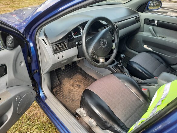2008 Chevrolet Lacetti I, синий, 450000 рублей - вид 4