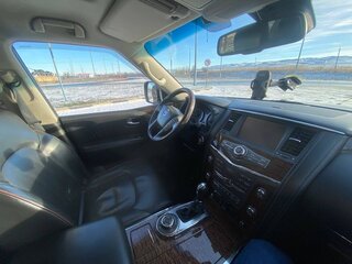 2014 Nissan Patrol VI (Y62) Рестайлинг, белый, 3150000 рублей, вид 4
