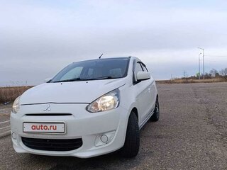 2012 Mitsubishi Mirage VI, белый, 510000 рублей, вид 2