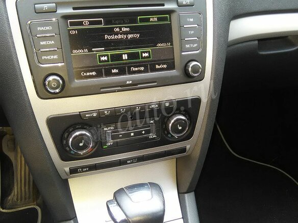 2011 Skoda Octavia II (A5) Рестайлинг, серый