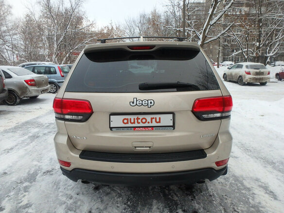 2013 Jeep Grand Cherokee IV (WK2) Рестайлинг, бежевый - вид 5