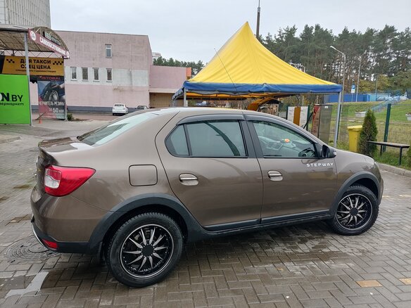 2019 Renault Logan Stepway II Рестайлинг, коричневый, 980000 рублей - вид 16
