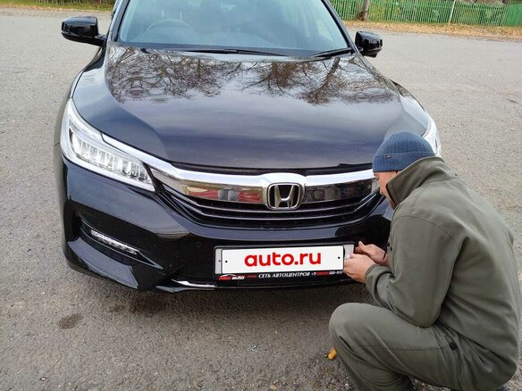 2018 Honda Accord X, чёрный, 2700000 рублей - вид 1