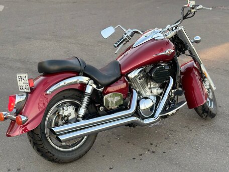 2003 Kawasaki VN1600 Vulcan, красный, 500000 рублей, вид 4