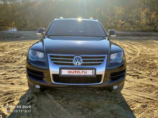 2008 Volkswagen Touareg I Рестайлинг, чёрный, 1280000 рублей, вид 5
