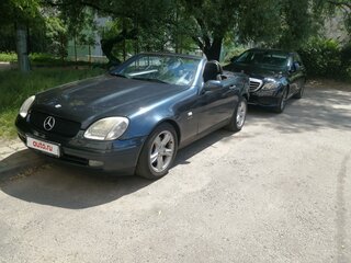 1998 Mercedes-Benz SLK-Класс 200 I (R170), чёрный, 790000 рублей, вид 1