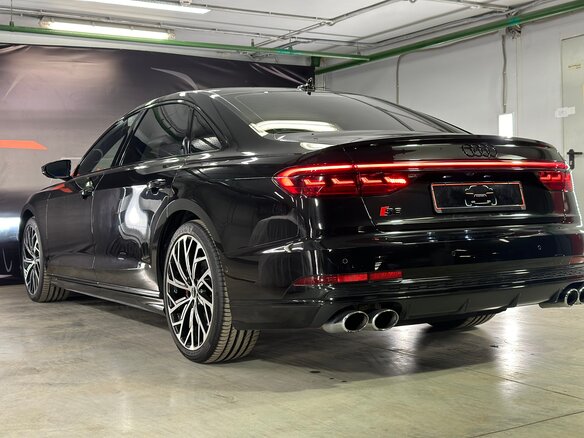 2021 Audi S8 Long IV (D5), чёрный, 11290000 рублей - вид 7