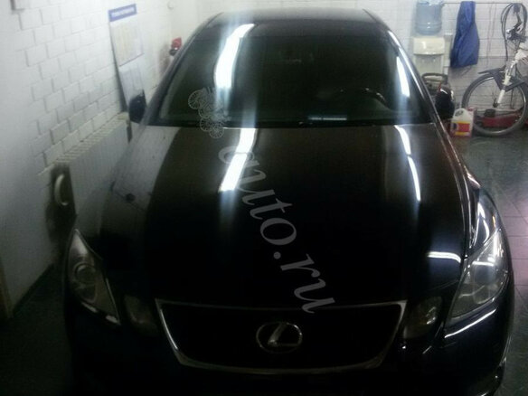 2006 Lexus GS 450h III, чёрный - вид 4