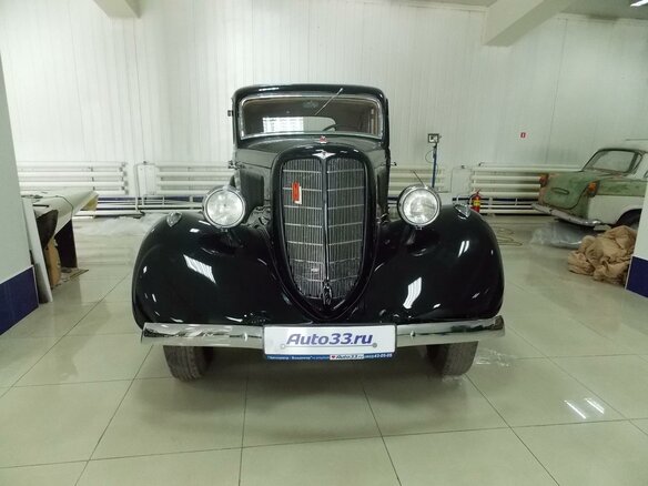 1938 ГАЗ М1, чёрный - вид 1