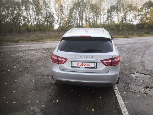 2021 Lada (ВАЗ) Vesta SW I, серый, 1110000 рублей - вид 2