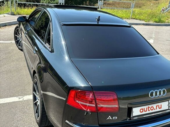 2007 Audi A8 II (D3) Рестайлинг 2, чёрный, 1600000 рублей - вид 6