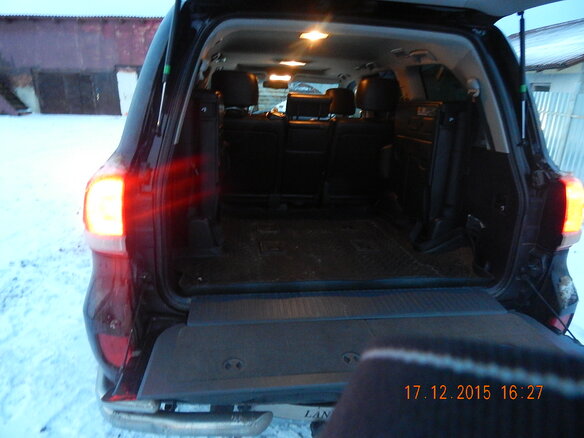2011 Toyota Land Cruiser 200 Series, чёрный - вид 8