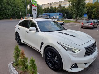 2012 Infiniti FX37 II (S51) Рестайлинг, белый, 2200000 рублей, вид 1