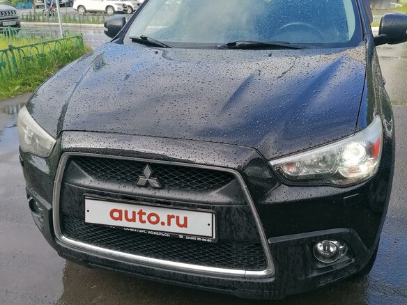 2010 Mitsubishi ASX I, чёрный, 1750000 рублей - вид 1