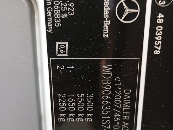 2012 Mercedes-Benz Sprinter, белый, 1800000 рублей - вид 5