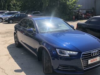 2015 Audi A4 V (B9), синий, 1600000 рублей, вид 2