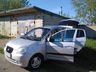 2007 Kia Picanto I Рестайлинг, чёрный, 370000 рублей, вид 2