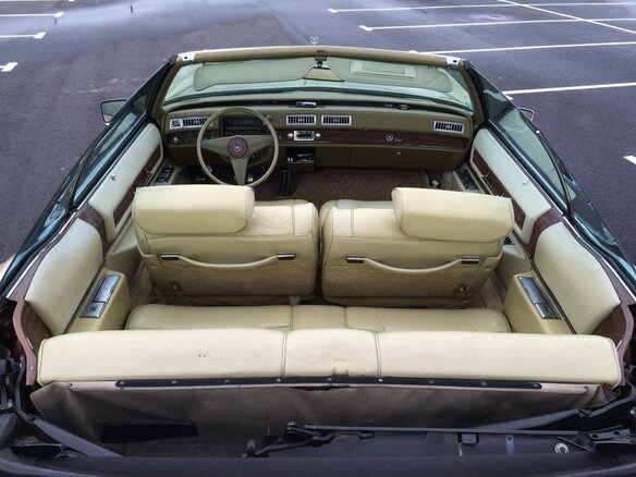 1975 Cadillac Eldorado IX, золотистый - вид 16