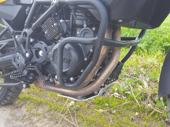 2008 BMW F 800 GS, жёлтый - вид 1
