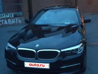 2019 BMW 5 серии 520d xDrive VII (G30/G31/G38), чёрный, 3660000 рублей, вид 1