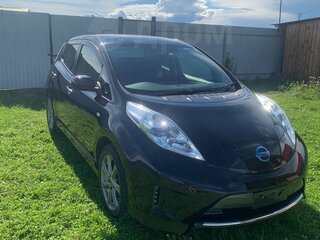 2014 Nissan Leaf I (ZE0/AZE0), чёрный, 795000 рублей, вид 2