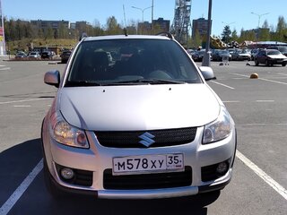 2009 Suzuki SX4 I (Classic), серебристый, 1250000 рублей, вид 2