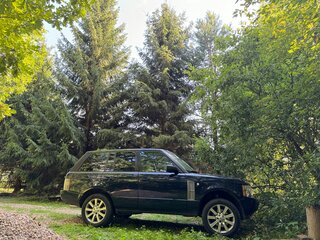 2006 Land Rover Range Rover Supercharged III Рестайлинг, синий, 4400000 рублей, вид 3