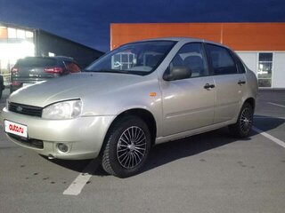 2008 Lada (ВАЗ) Kalina I, жёлтый, 360000 рублей, вид 1