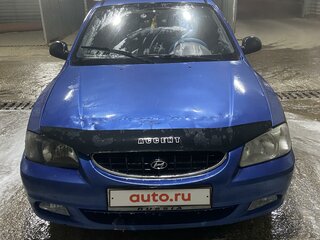 2002 Hyundai Accent II, серый, 220000 рублей, вид 3