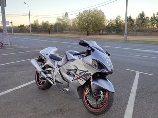 2002 Suzuki GSX 1300 R Hayabusa, серый, 499000 рублей, вид 2
