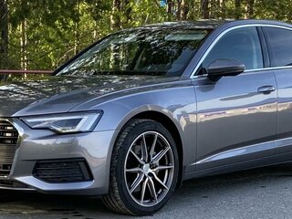 2021 Audi A6 45 TFSI V (C8), серый, 6100000 рублей, вид 2