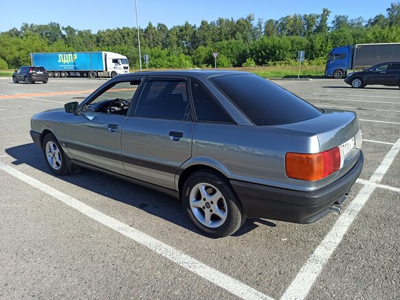 1990 Audi 80 IV (B3), серый, 1000000 рублей - вид 7