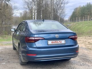 2020 Volkswagen Jetta VII, синий, 2235000 рублей, вид 5