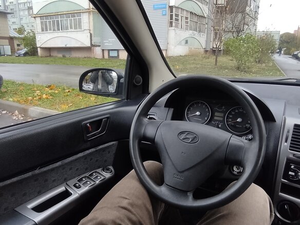2005 Hyundai Getz I, чёрный, 270000 рублей - вид 7
