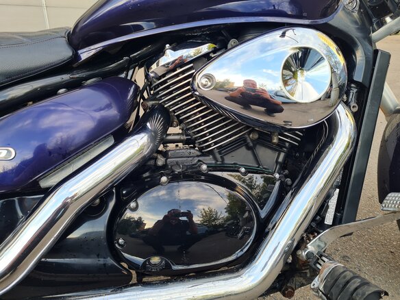 2007 Suzuki Boulevard M50, синий, 450000 рублей - вид 8