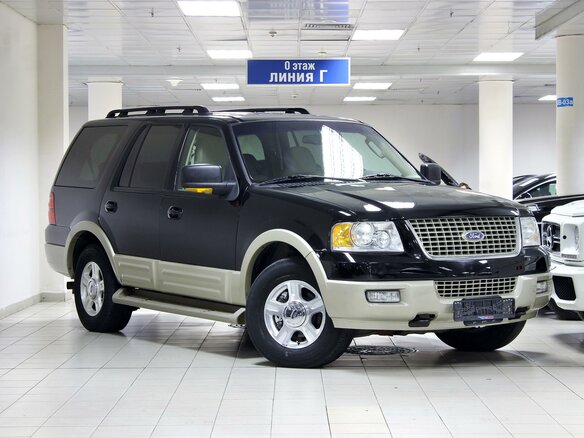 2005 Ford Expedition II, чёрный