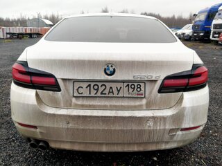 2016 BMW 5 серии 520d VI (F10/F11/F07) Рестайлинг, белый, 2696845 рублей, вид 5