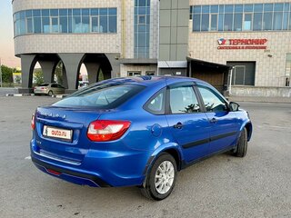 2018 Lada (ВАЗ) Granta I Рестайлинг, синий, 450000 рублей, вид 3