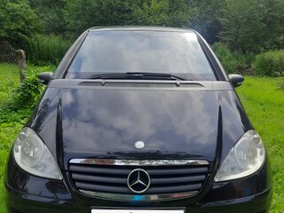 2007 Mercedes-Benz A-Класс 150 II (W169), чёрный, 550000 рублей, вид 2