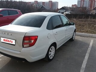 2018 Lada (ВАЗ) Granta I Рестайлинг, белый, 480000 рублей, вид 3