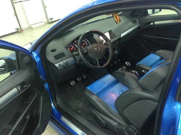 2008 Opel Astra OPC H, голубой - вид 5