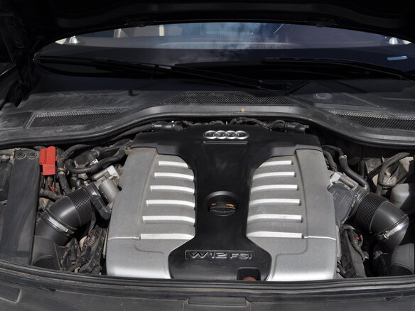2012 Audi A8 Long III (D4), чёрный - вид 10