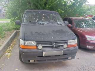 1995 Chrysler Voyager II, чёрный, 250000 рублей, вид 2