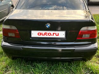 2001 BMW 5 серии 520i IV (E39) Рестайлинг, чёрный, 580000 рублей, вид 4