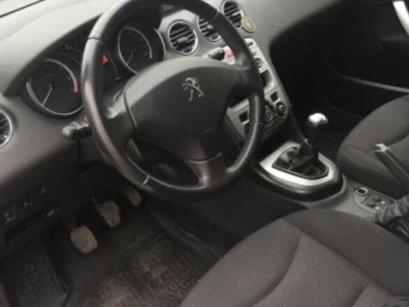 2013 Peugeot 408 I, белый - вид 1