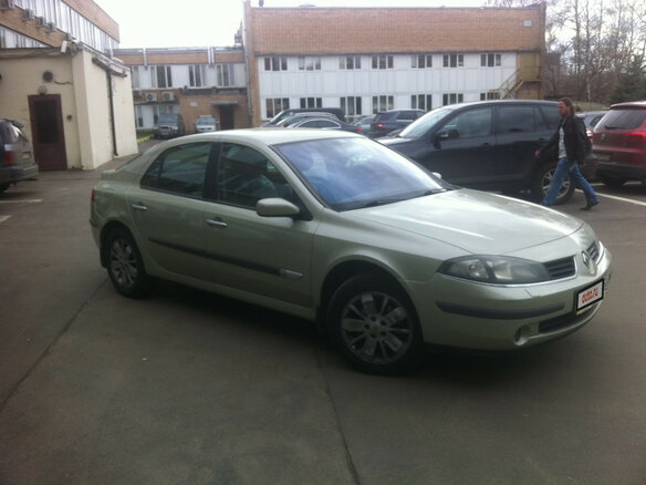2006 Renault Laguna II Рестайлинг, серый - вид 1