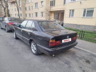 1990 BMW 5 серии 524d III (E34), чёрный, 360000 рублей, вид 4