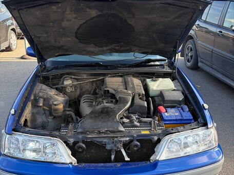 1999 Toyota Mark II VIII (X100), синий, 1200000 рублей, вид 4